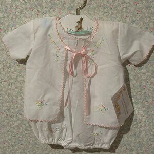Baby girl summer suit